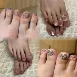 (フット)持ち込みデザイン【オフなし】⚠️ メッセージにてしたいデザインの画像をお伝えください📤♡