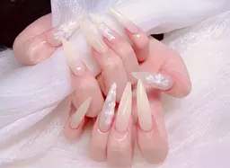 【Hand】チップ長さだし　４本シンプル持ち込み