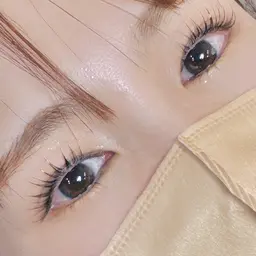 束感まつげパーマ♡他店オフ無料✧︎*アイシャンプー付き🫧コーティング仕上げ💓