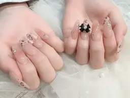 ［研修モデル］ チップスカルプ★大パーツ10個更にスワロ20粒程13980→7980
