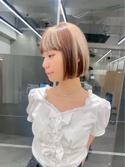 デザインカラー・インナーカラーorアンブレラカラー(ブリーチ込み)＋トリートメント🌈デザインカラーご希望の方