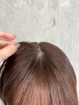 《minimo限定メニュー》💫透明感Wカラー💫＋3stepトリートメント   SB込