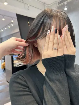 🫧カット+インナーorイヤリングカラー(ブリーチ)+nanoスチームトリートメント🫧