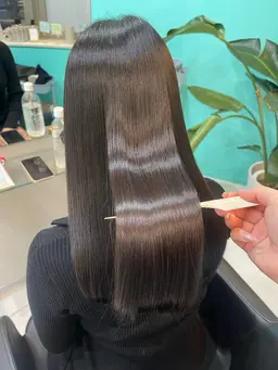 【✨️ちゅるんとつや髪✨️】艶度MAX！1カラー＋髪質改善トリートメント✨️(ロング料金なし)