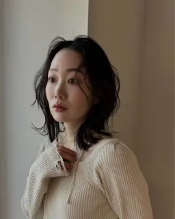 前髪、顔まわりカット✂︎＋ワンカラー🩰