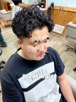 12/12・16・17・24・26⚡️✂︎men'sカット+パーマ✂︎⚡️