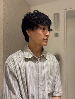 【🌀メンズパーマ🌀】カット＋似合わせパーマ(トリートメント)