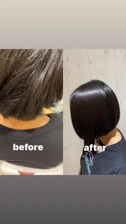 ✨艶神✨デザインカット✂︎＋髪質改善トリートメント
