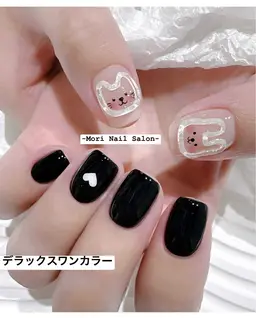 デラックスワンカラー（シンプルアート２本付け、オフ込み）