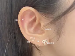 【モニター募集】耳ツボジュエリー💎両耳合わせて10粒