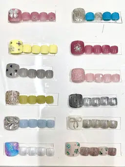 【オフ無し】　🫧footデザインアート🫧