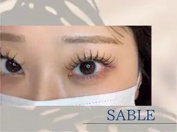 💎マツエク　80本　セーブルorフラット