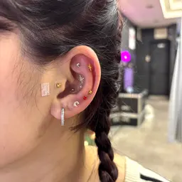耳ツボジュエリー💎6粒