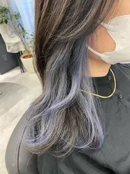 インナーカラー＋シルキートリートメント🐬