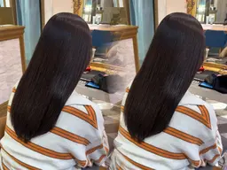 【⭐️髪質改善艶髪フルコース⭐️】【カット+🎀艶髪縮毛矯正+🌈イノアカラー+髪質改善TR🎉】最高級メニューが割引!