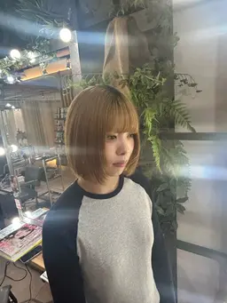 レディースショート・ボブ0円カットモデル✂️