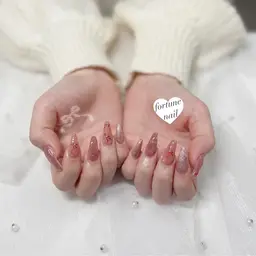 オフなし☆韓国、ワンホン、ガーリーネイルやり放題60分コース🎀(アート目安片手1.2本)