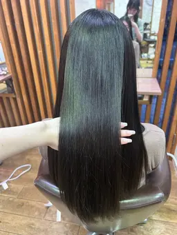 揃えるだけカット+髪質改善トリートメント