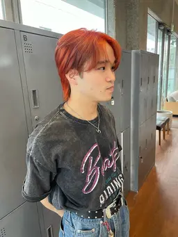 [⚠️残り1名様ダブルカラー]リタッチ＋🍊暖色カラー🍊｢カラーモデル募集中✨️｣