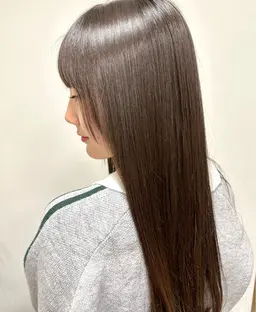カット＋ツヤツヤ髪質改善ストレート