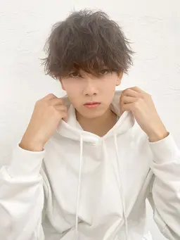 【Men’sPlan】メンズカット+透明感カラー+眉カット