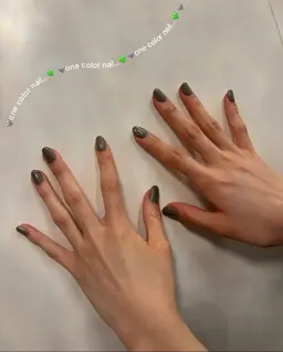 ✴︎無料モデル✴︎ハンドジェルネイル　オフ無しワンカラー90分