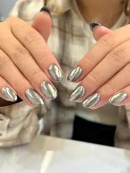 🩵オフなし🩵ミラーネイル（メタリック）