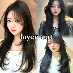 【‼️期間限定‼️】 韓国ヘア🇰🇷🩶 似合わせカット+高保湿トリートメント🫧 韓国 レイヤー 新規様限定