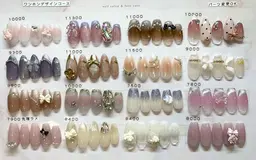 ワンホンネイルコース🎀¥5,500​〜​(オフなし)
