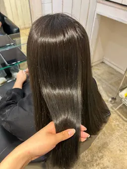 ブリーチ無し、ワンカラー ＋ 最高級Aujua 4step トリートメント💎