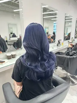 ❄️透明感満載🪽寒色カラーにしたい方はこちら❄️✨ワンカラー➕オリジナルトリートメント🛁🚿