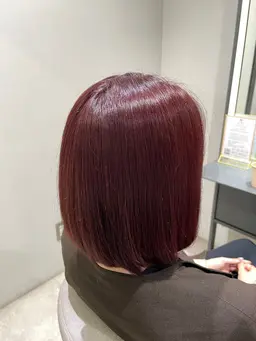 デザインカラー(ブリーチ込)＋トリートメント