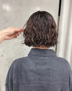 🌀朝のセットが楽になる🌀　垢抜けゆるふわパーマ
