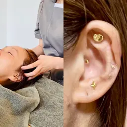 【ミニモ限定】ヘッドエステ＆耳ツボジュエリー💆🏻‍♀️👂🏻💎両耳10粒💎
