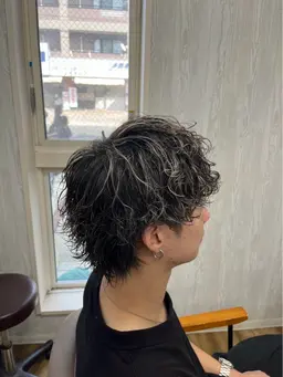 カット+パーマ🧑🦱