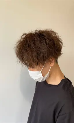 メンズカット＋パーマ