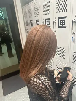 ブリーチ+カラー