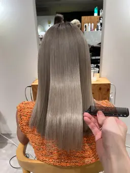 【minimo限定クーポン】⭐︎透明感ダブルカラー＋aujuaトリートメント⭐︎🌸