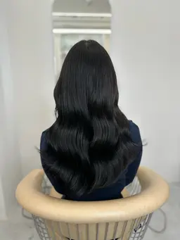 【人気No.1💕】韓国うるさら暗髪艶カラー➕トリートメント🤍