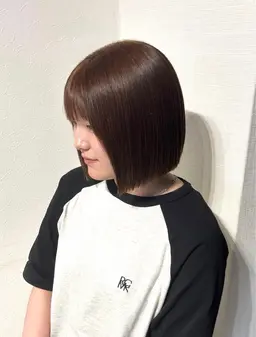 ボブカット⟡.·