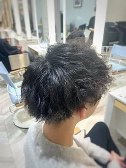 💈メンズカット＋パーマ【ツイストパーマ】¥8800