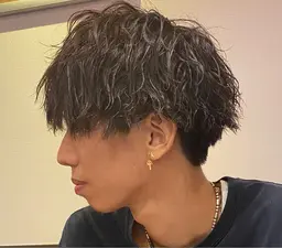 🌟もみ込むだけでキマる🌟メンズ➕パーマ(ツイスパ、波巻き、ツイストパーマはプラス料金かかります)