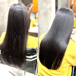 🎁【12月限定料金】🎁髪質改善縮毛矯正⭐️＋似合わせカット＋3Stepトリートメント　ブリーチ毛⭕️