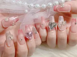 【オフ込】【パラジェル】🌟オーダーコース持ち込みデザイン+ストーンでお作りします🌟マグネット可10800⇒8800