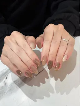 【ハンド】他店ソフトジェルオフ無料‼️シンプルデザインコース🧚🏻🫧