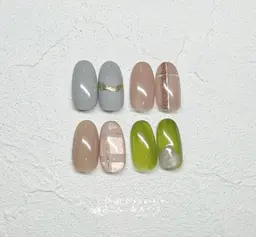 11月限定🤍4種類から選べる両手1本ずつアートコース(オフなし)