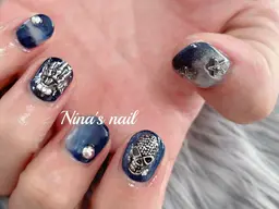 ☠️メンズネイル☠️持ち込み画像可♡