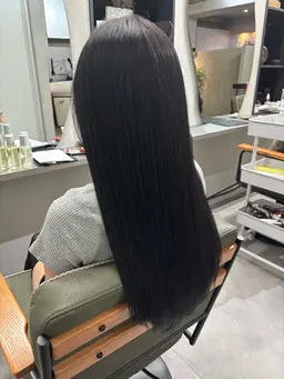 髪質改善ストレート＋カット✨