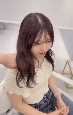 🤍巻きおろしおめかしヘア ¥1840 🤍ピンやゴムを使わないコテ巻きアレンジ🎀🤍