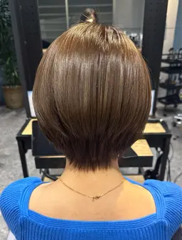 カット＋オーガニックカラー＋3stepトリートメント
